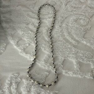 Long beaded necklace